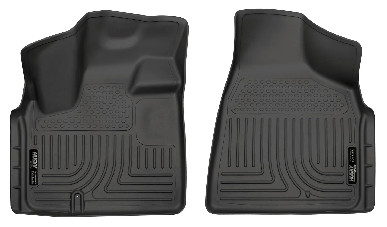 2008-2015 Chrysler Town & Country / Dodge Grand Caravan Front Floor Liners - Black