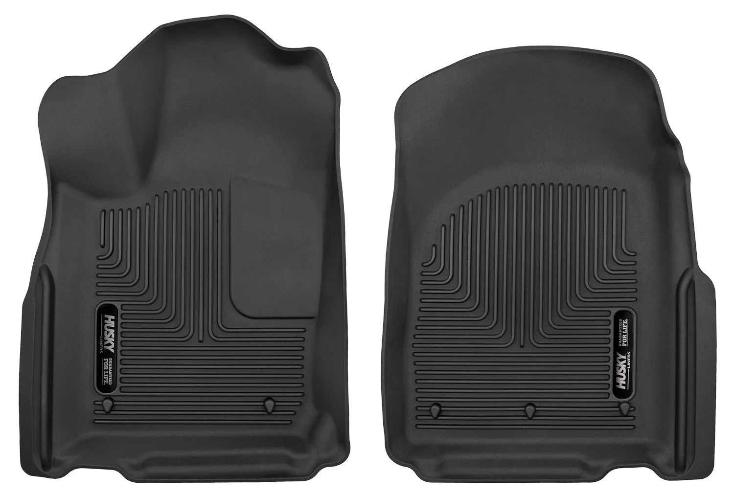 2011-2014 Dodge Durango / 2011-2015 Jeep Grand Cherokee Front Floor Liners - Black