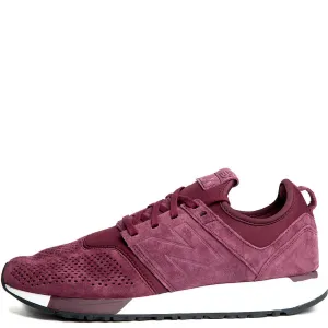 247 Suede Sneaker BURGUNDY/WHITE