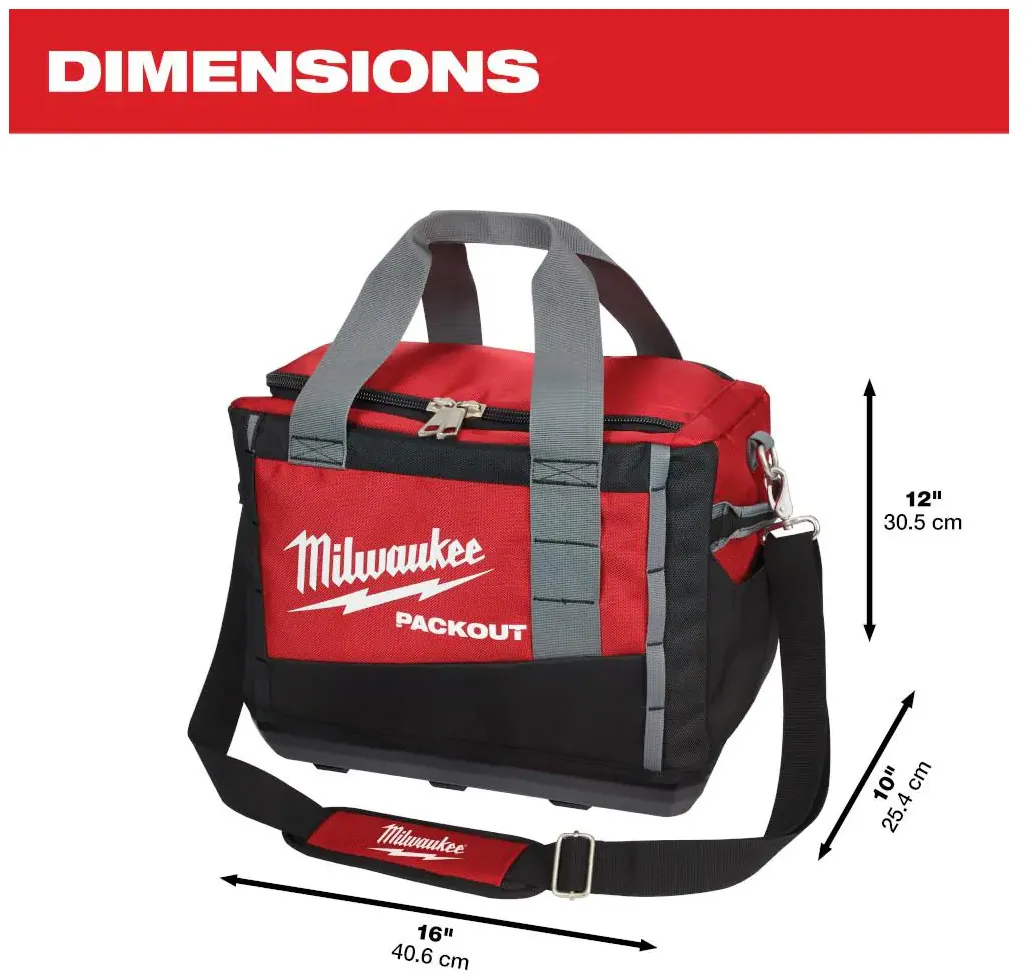 48-22-8321 Milwaukee PACKOUT 15" Tool Bag Tote