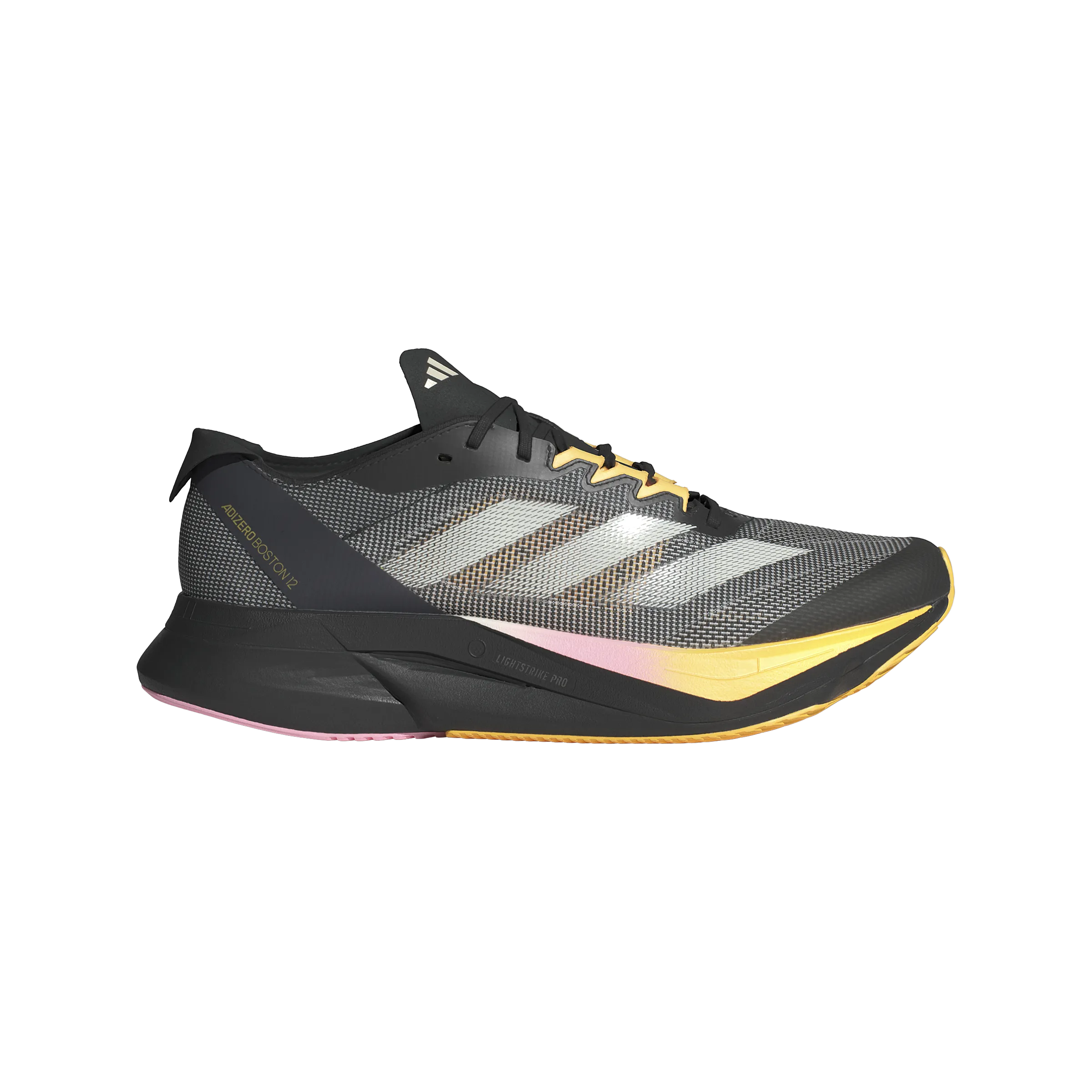 Adidas Adizero Boston 12 Women's - Black Zero Mettalic Spark