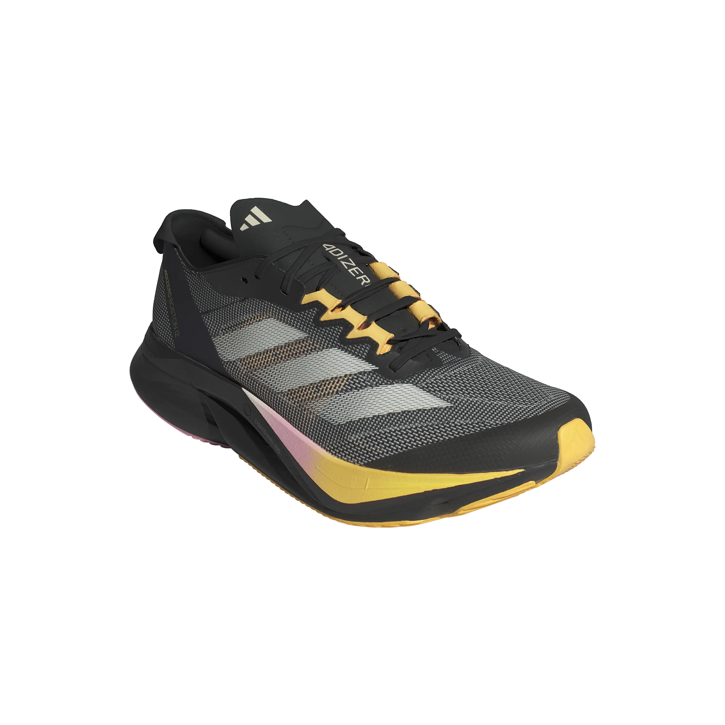 Adidas Adizero Boston 12 Women's - Black Zero Mettalic Spark