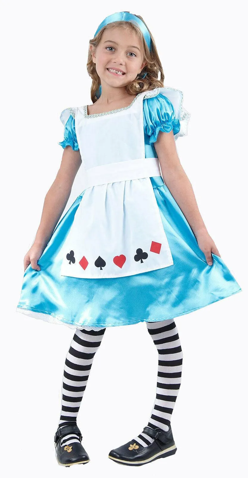 Alice in Wonderland Girls Fairytale Fancy Dress Kids Book Week Day