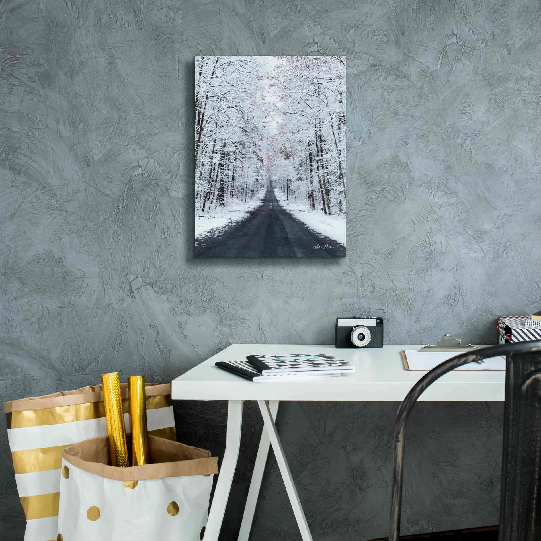 'All Roads Lead Home' by Lori Deiter, Canvas Wall Art