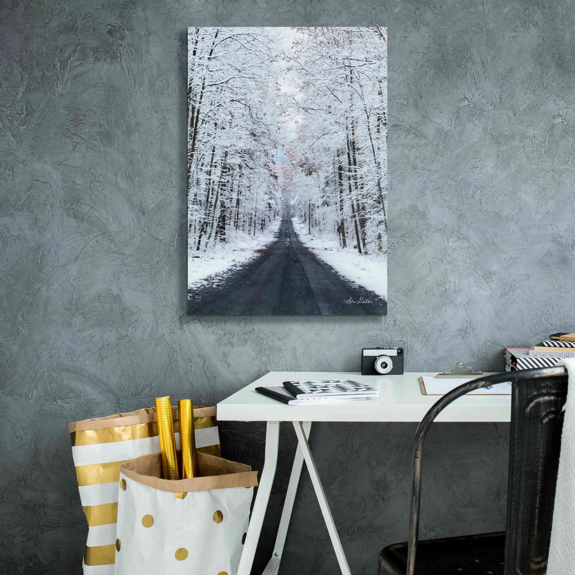 'All Roads Lead Home' by Lori Deiter, Canvas Wall Art