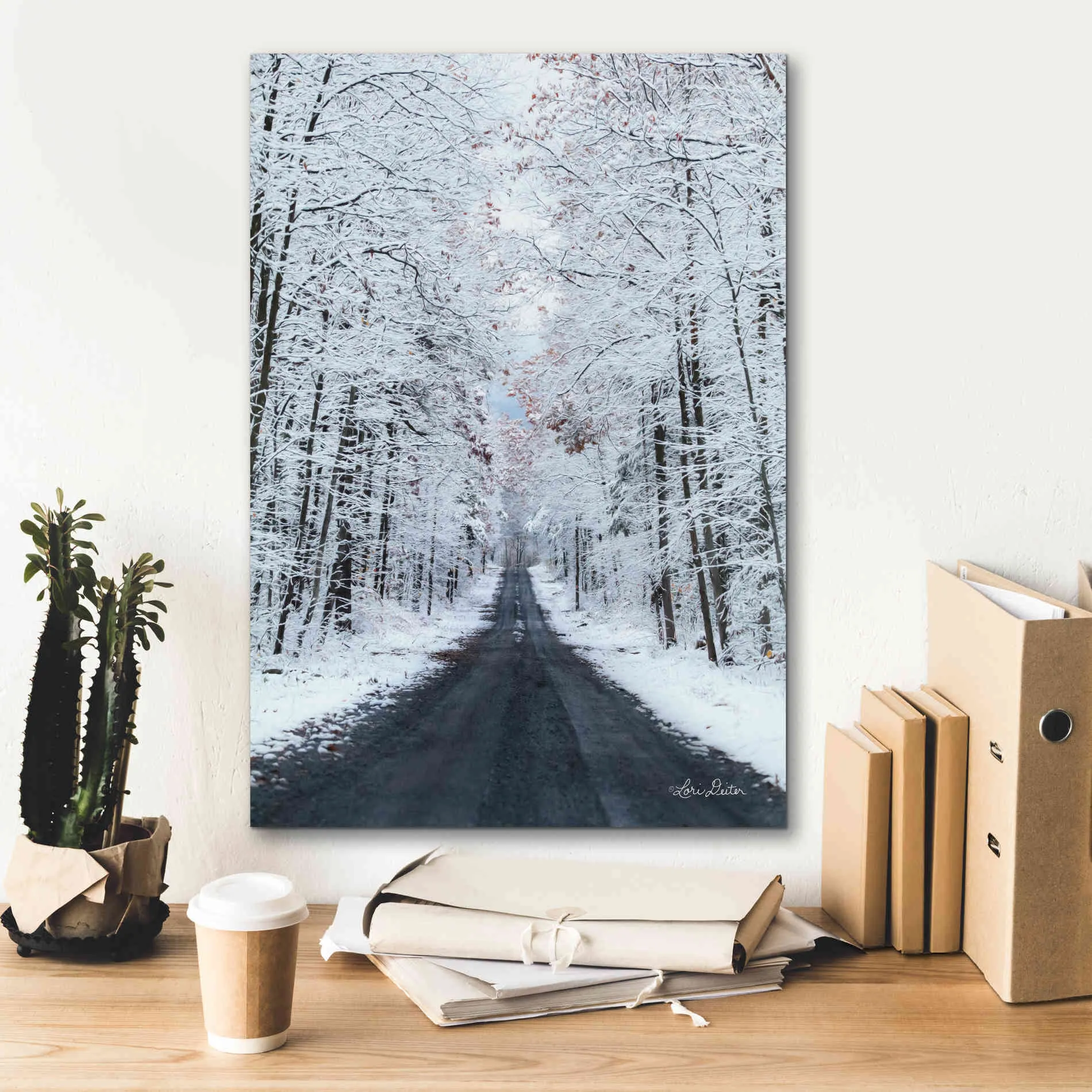 'All Roads Lead Home' by Lori Deiter, Canvas Wall Art