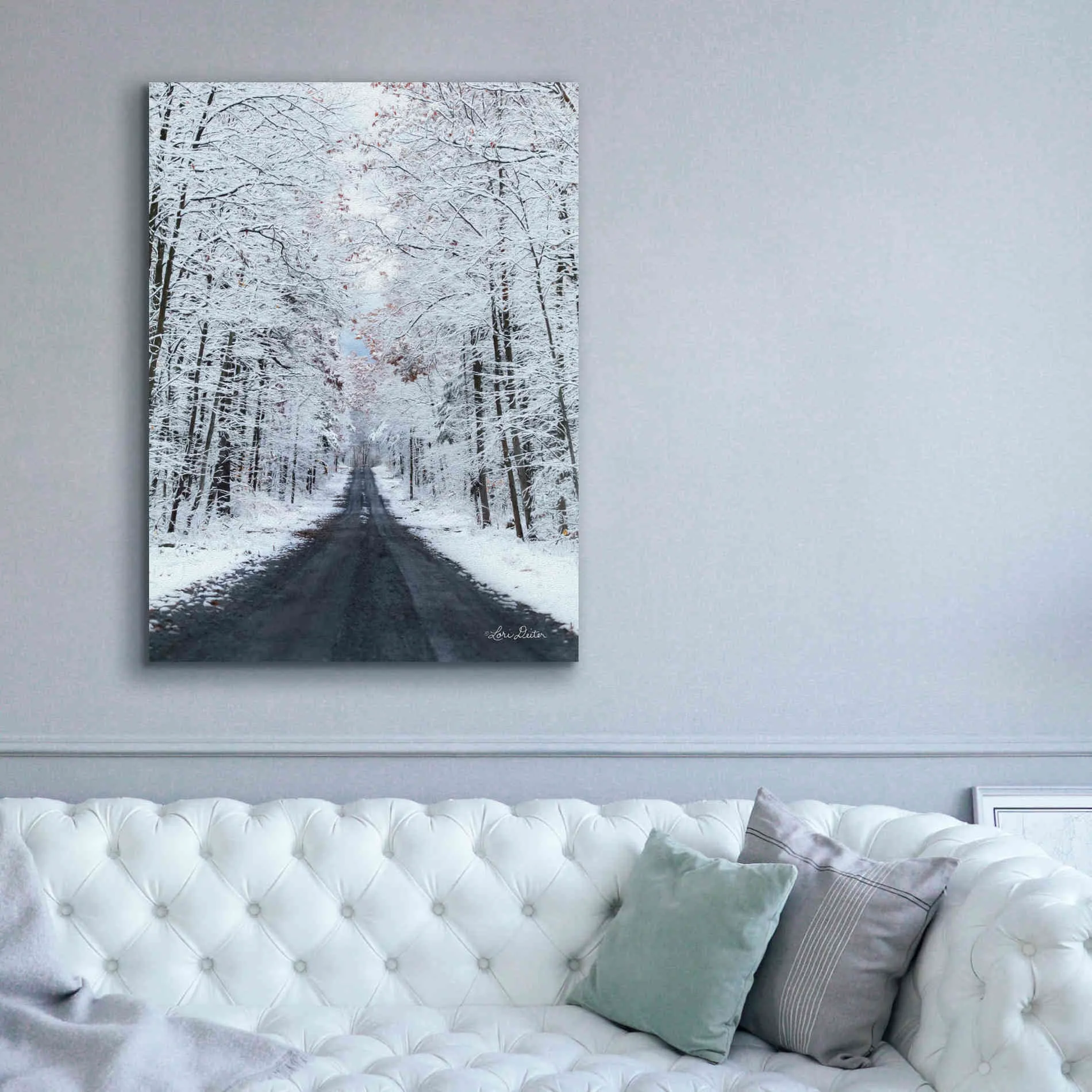 'All Roads Lead Home' by Lori Deiter, Canvas Wall Art