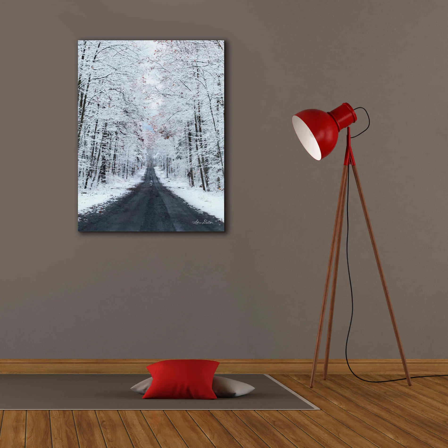 'All Roads Lead Home' by Lori Deiter, Canvas Wall Art