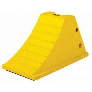 All-Terrain Heavy Duty Wheel Chocks - 46" Max Tire Diameter - 75 Tons Capacity - Aluminum Cleat