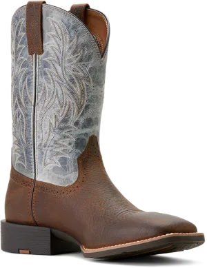 Ariat Men's Glacier Blue Sport Wide Square Toe Cowboy Boot