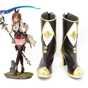 Atelier Ryza 3: Alchemist of the End & the Secret Key Reisalin Stout Ryza Cosplay Shoes