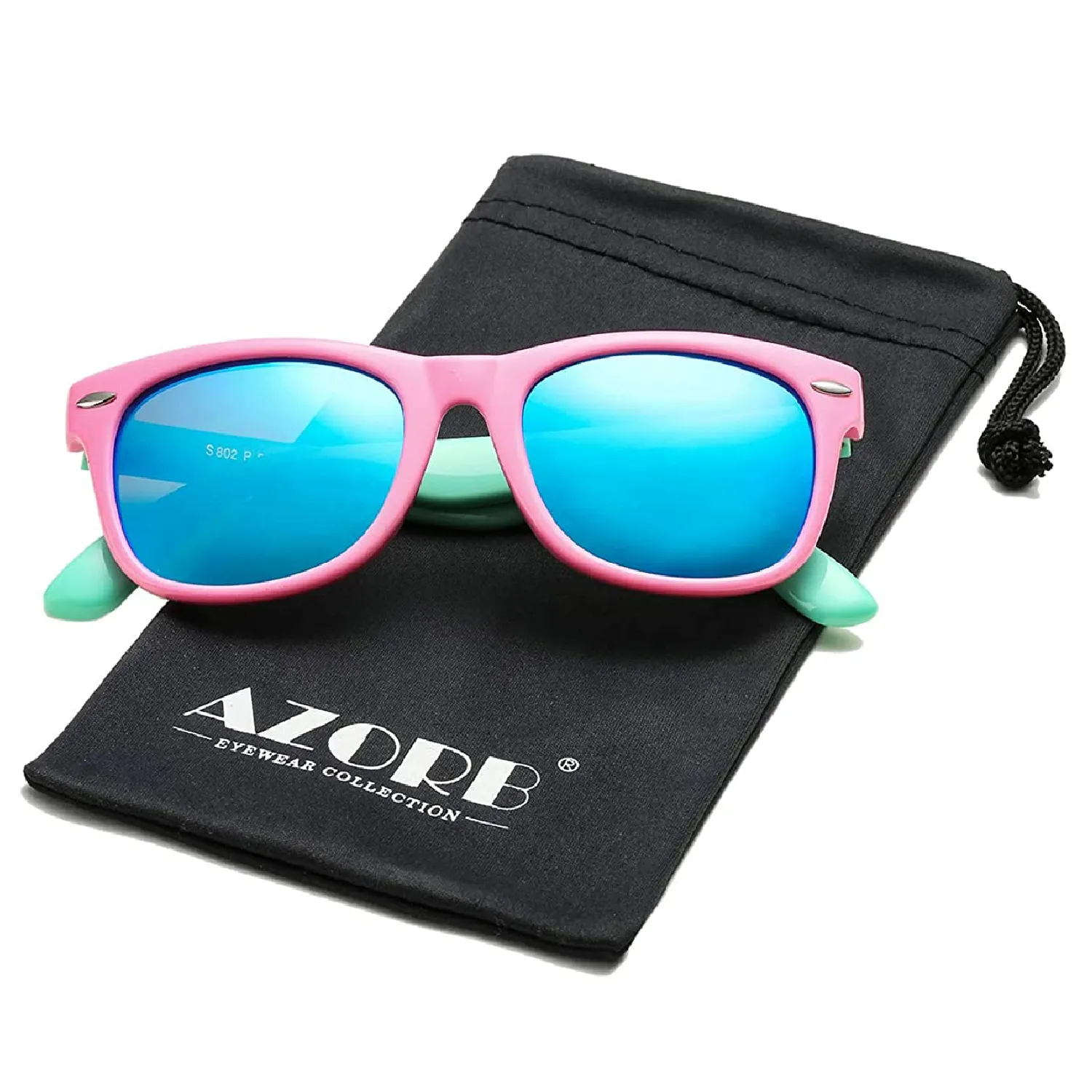 AZORB | Polarized Sunglasses For Kids | Flexible TPEE Rubber Frame