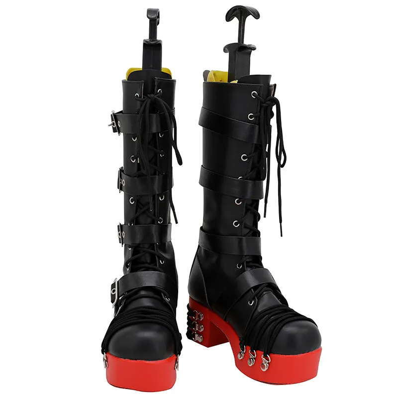 Azur Lane Dead or Alive Marie Rose Shoes Cosplay Boots