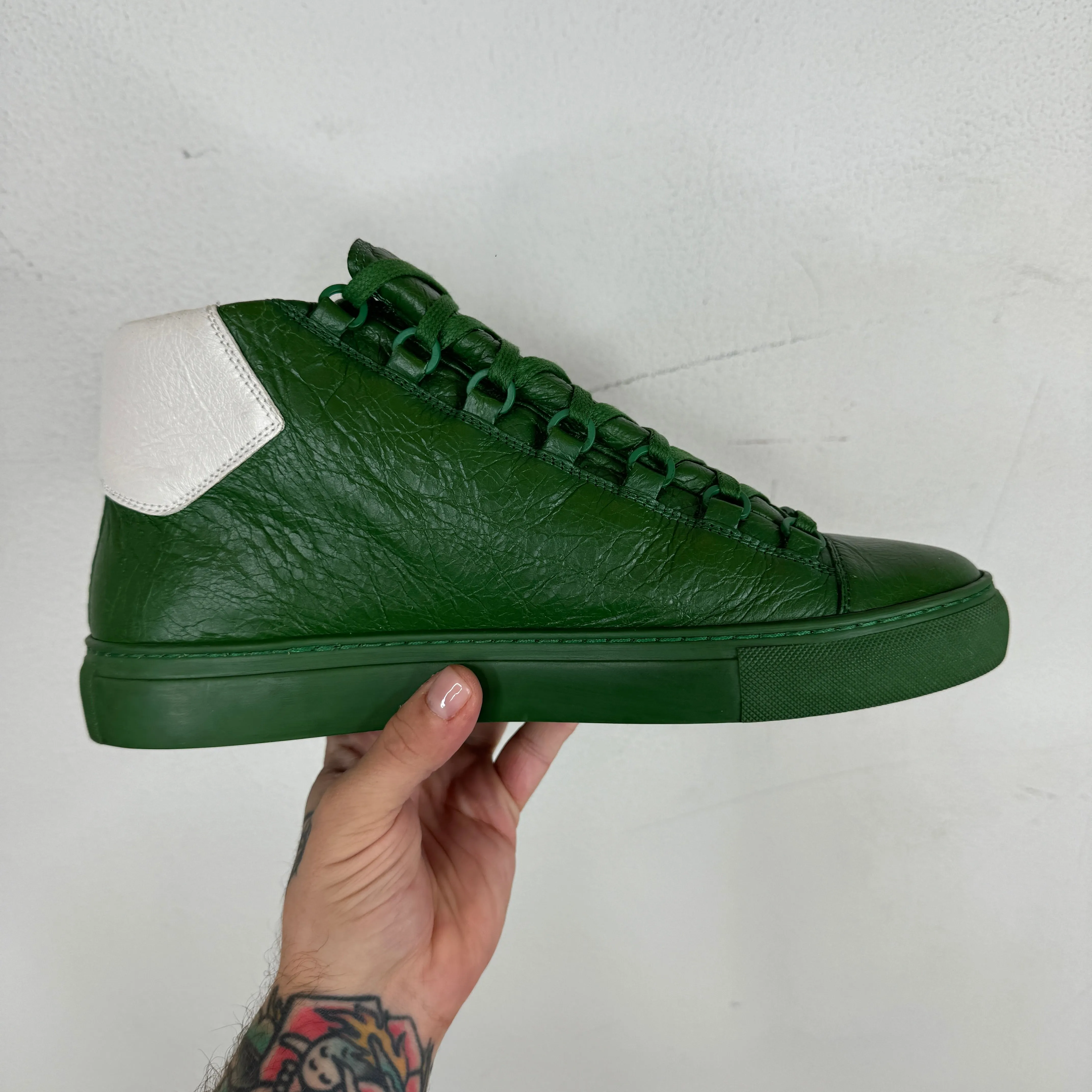 Balenciaga Arena Green White