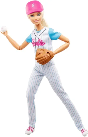 Barbie️ Baseball Player Doll