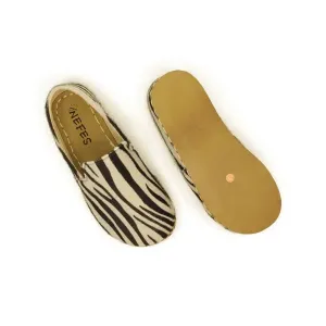 Barefoot Shoes Men's Zebra Patterned