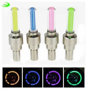 bike light with no battery mountain road bike  bicycle lights LEDS Tyre Tire Valve Caps Wheel spokes LED Light BL0157