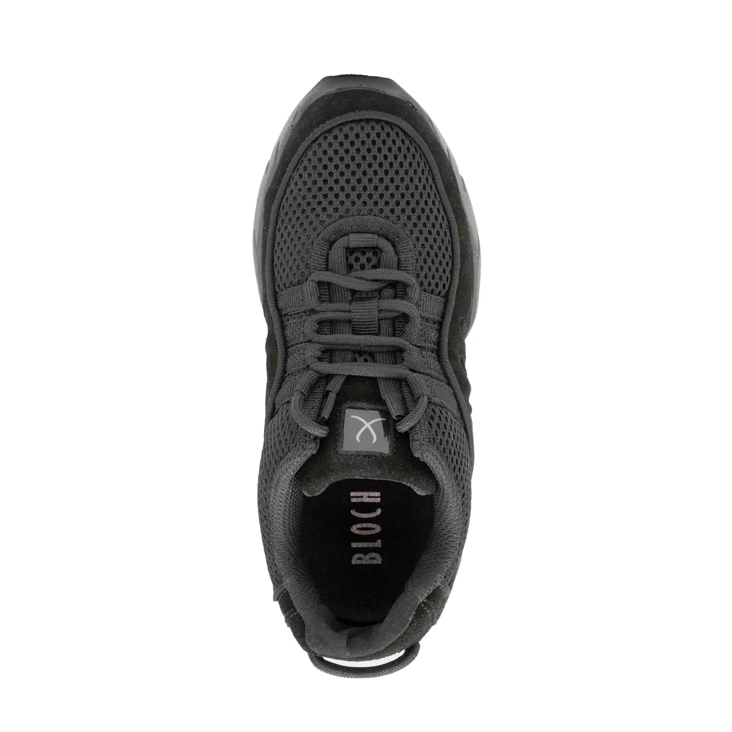 Bloch:  Boost Dance Sneaker (DRTII) | BLACK: Split Rubber Sole