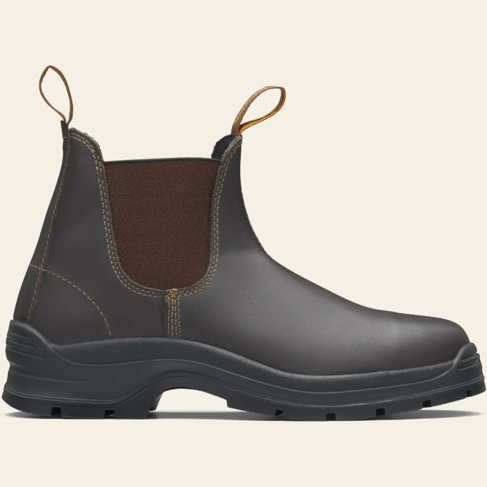 Blundstone 405 Brown Non-Steel Slip On Boot