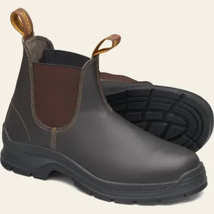 Blundstone 405 Brown Non-Steel Slip On Boot