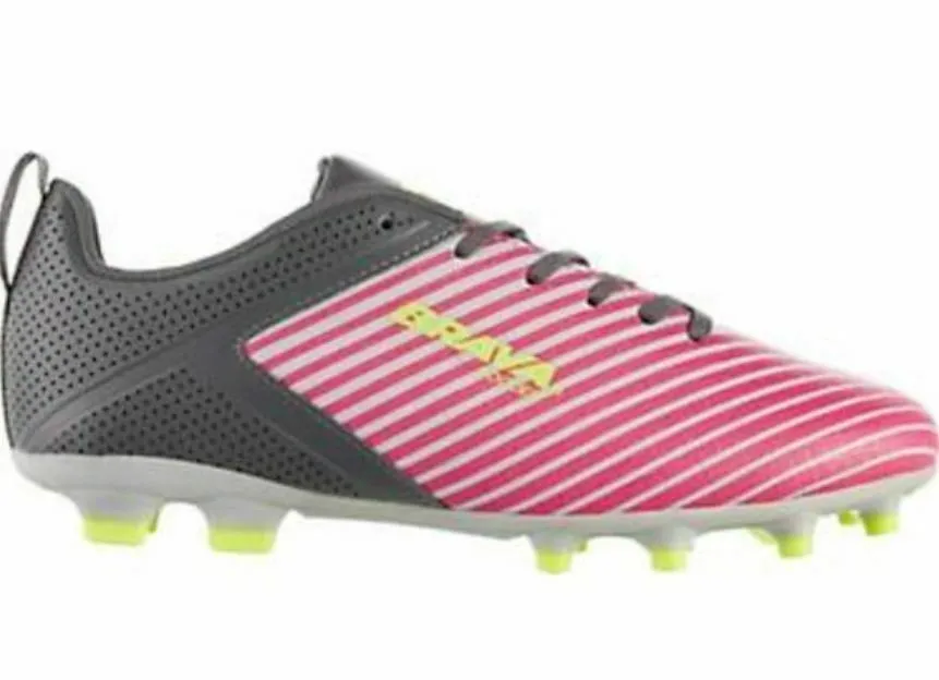 Brava Alert Race Academy Pink & Grey Soccer Cleats Men's (Size Varies) 158989