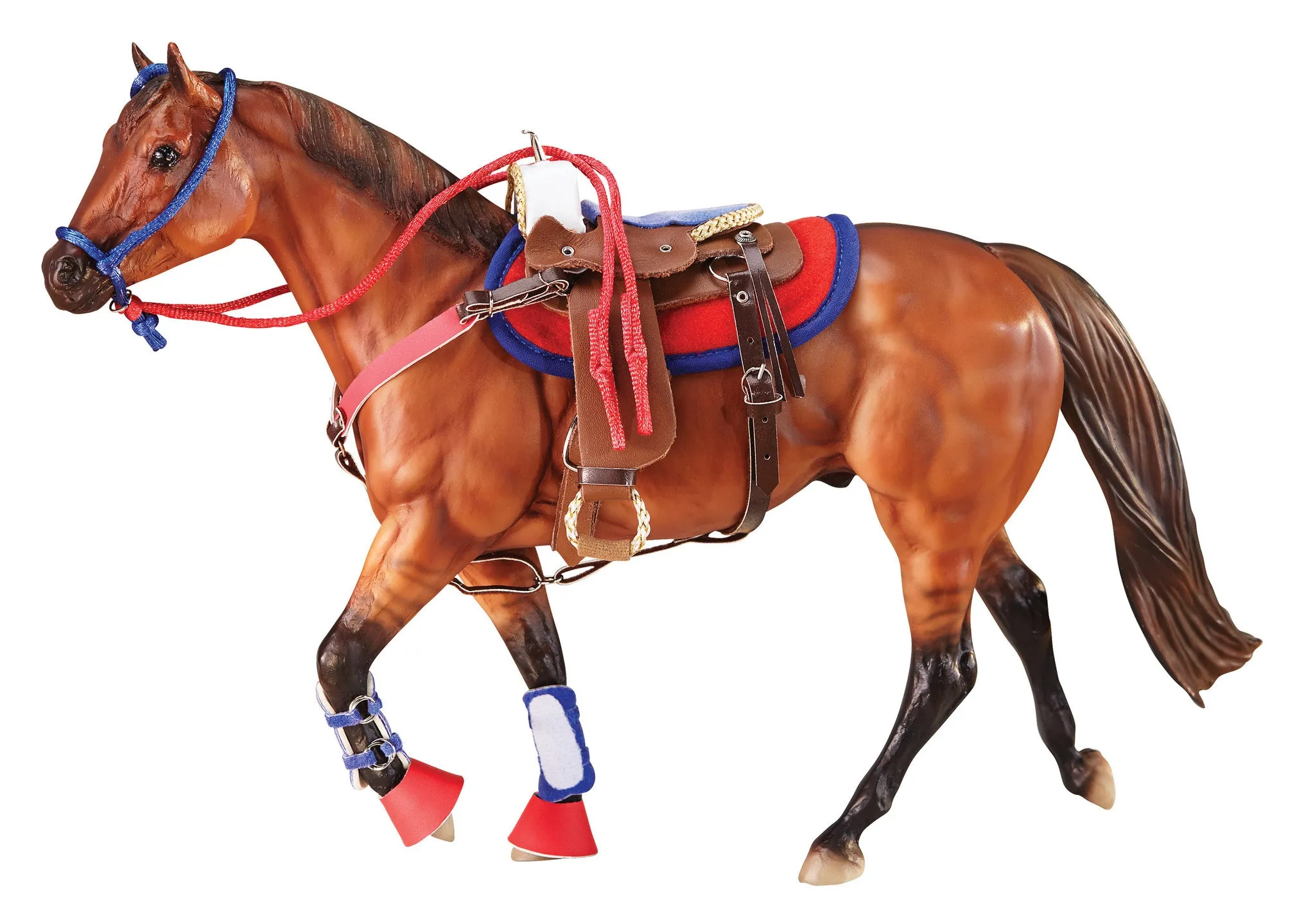 Breyer - 2051 | Traditional: Western Riding Set In Hot Colors