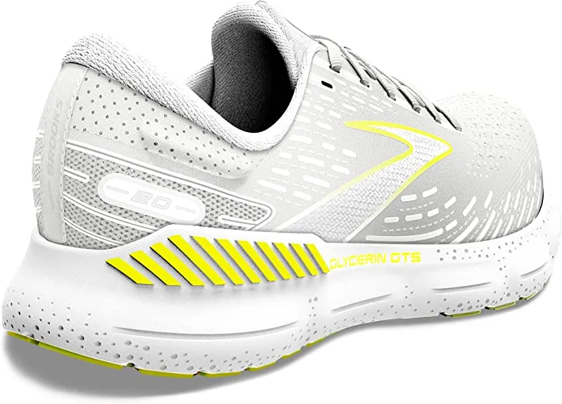 Brooks | Glycerin GTS 20 | Men's | White/Nightlife