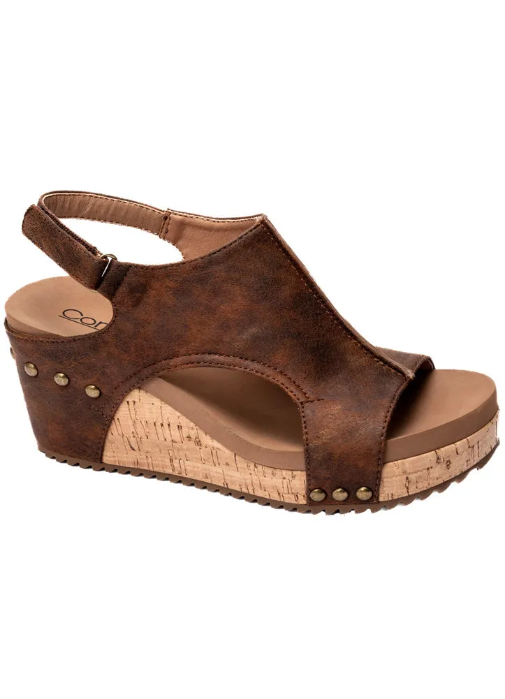 Carley in Washed Cognac by Corkys