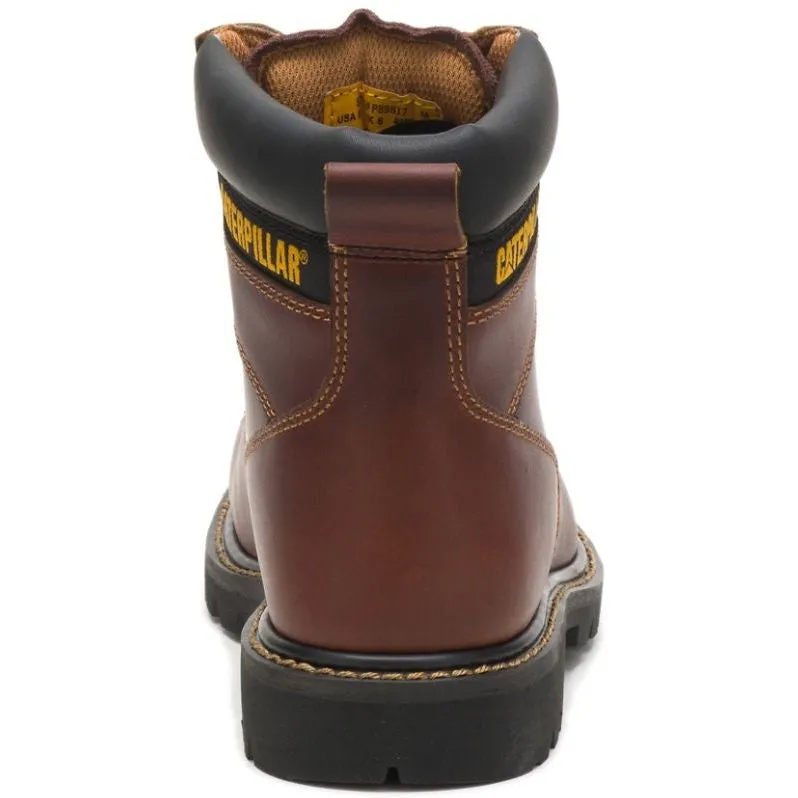 CAT Men's Second Shift Steel Toe Work Boot - Tan - P89817