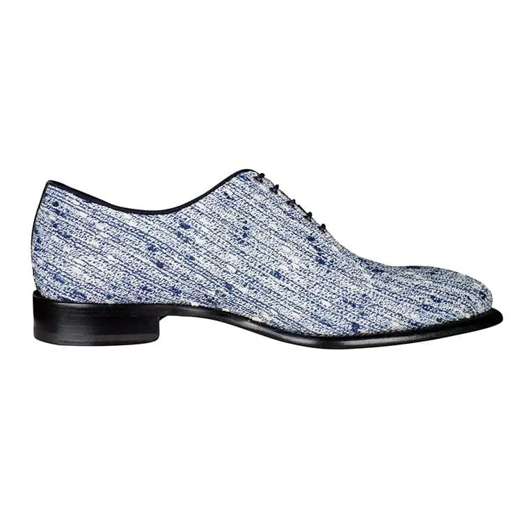 Cobalt Tweed Legare Lace Ups