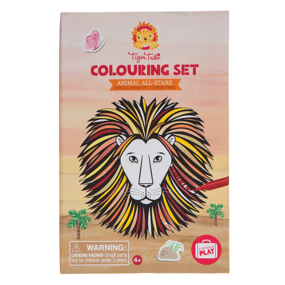 Colouring Set - Animal All-Stars