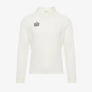 Cricket LS Playing Shirt - White