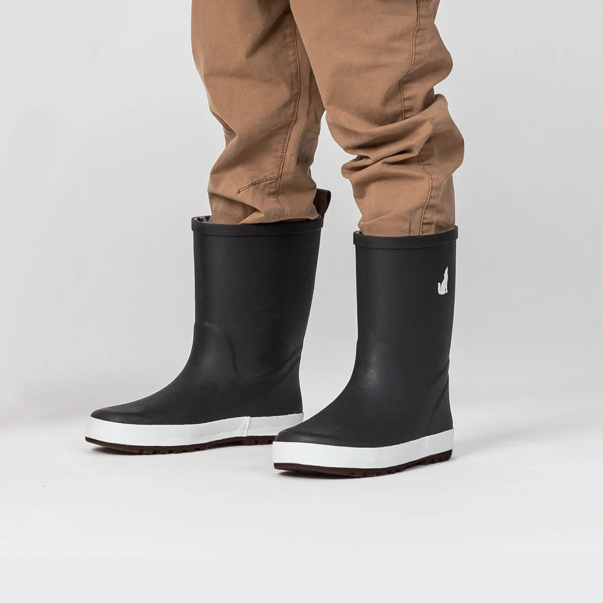 CRYWOLF RAIN BOOTS BLACK