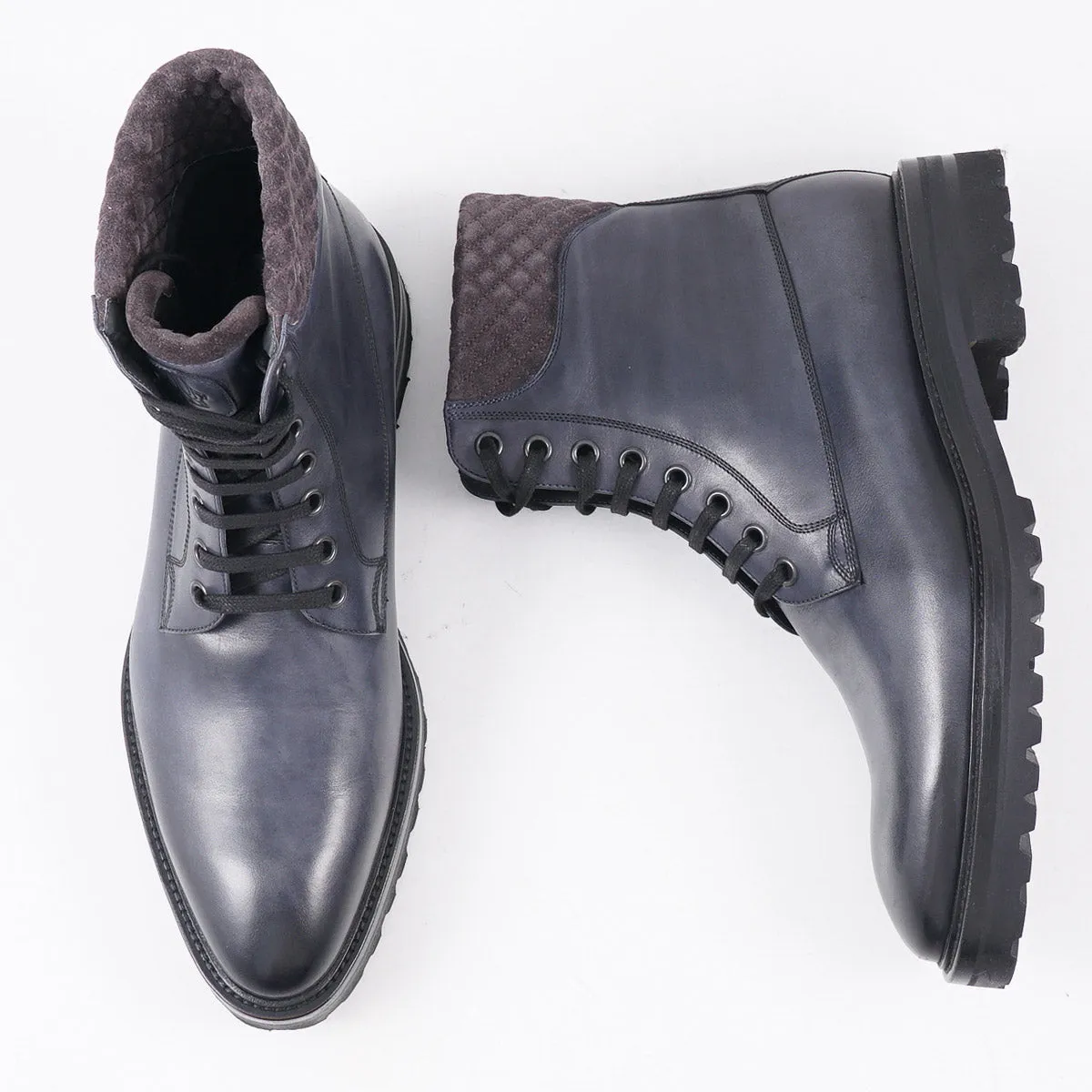 di Bianco 'Torino' Leather Combat Boot