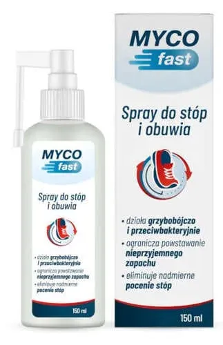 Excessive sweating, MYCOfast Foot and shoe spray