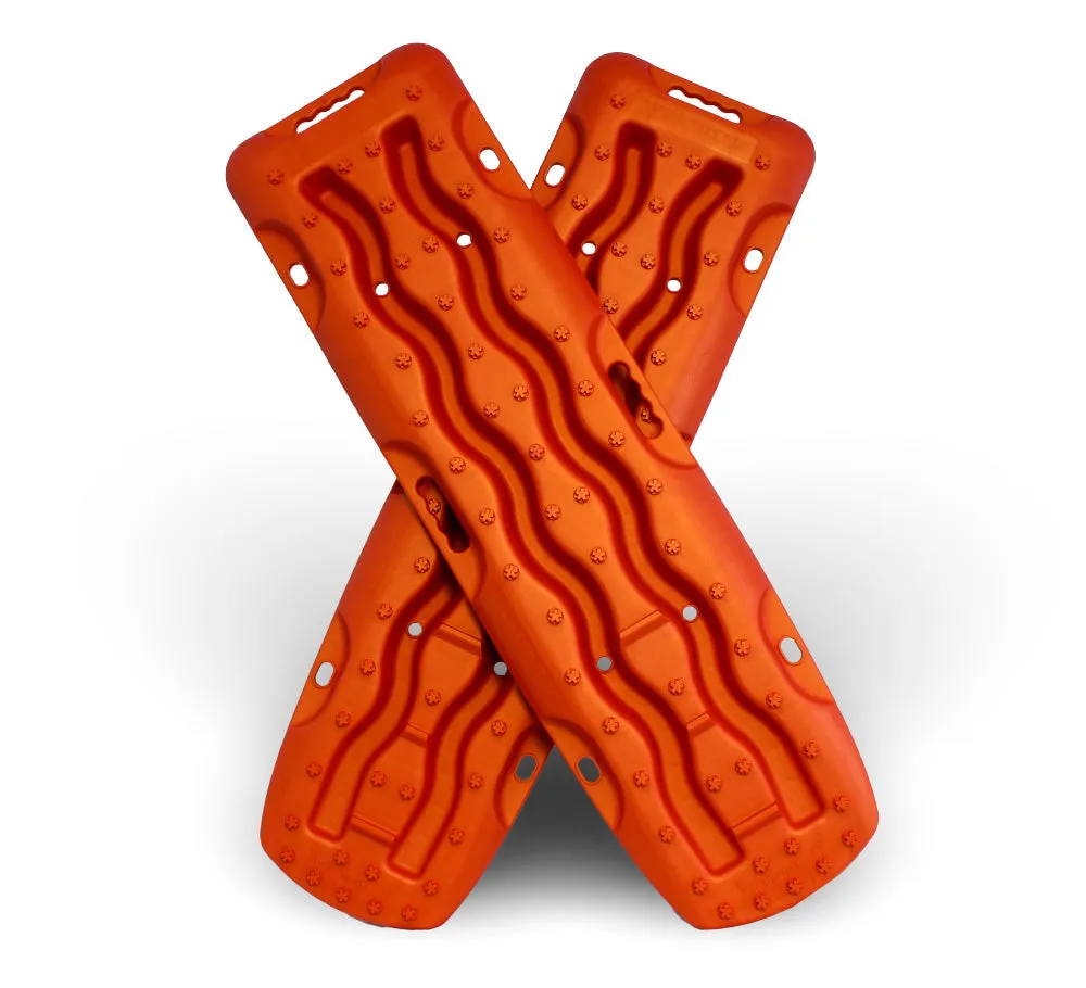 Exitrax Pair of 1110mm 4x4 Recovery Boards - Metallic Sunrise Red - ET1110MSR