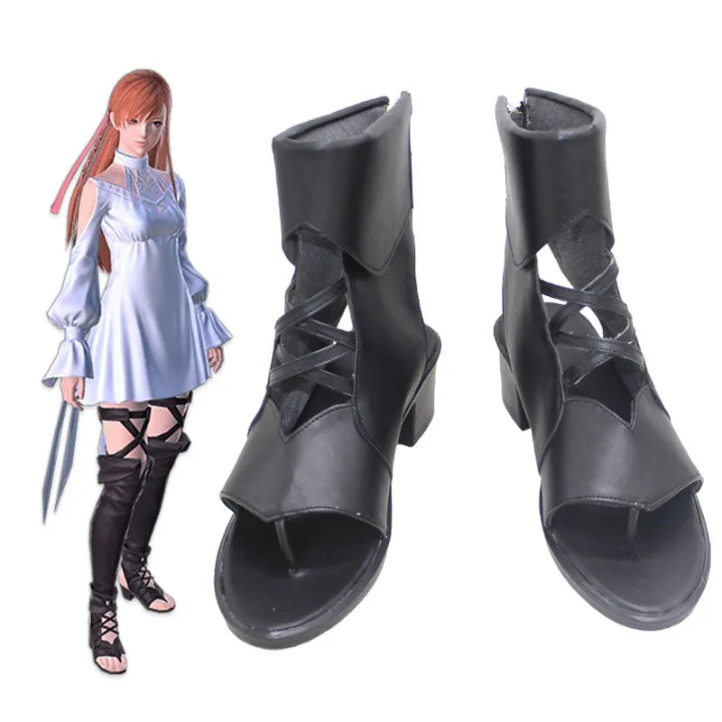 Final Fantasy XIV FF14 Ryne Cosplay Shoes