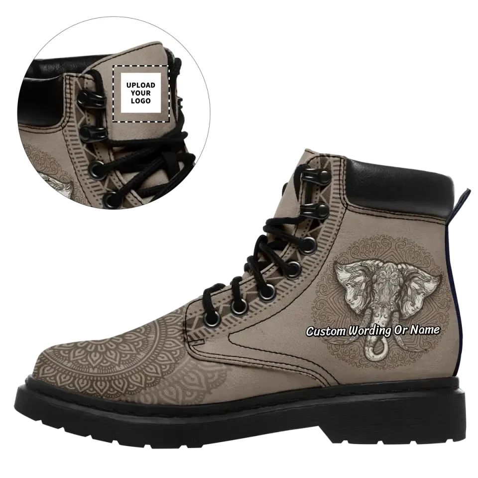 Gift ideas for clients, Customized Business Gifts Personalized Fashion Boots, Custom Elephant Design Boots, Yoya Boots,1921-23020179