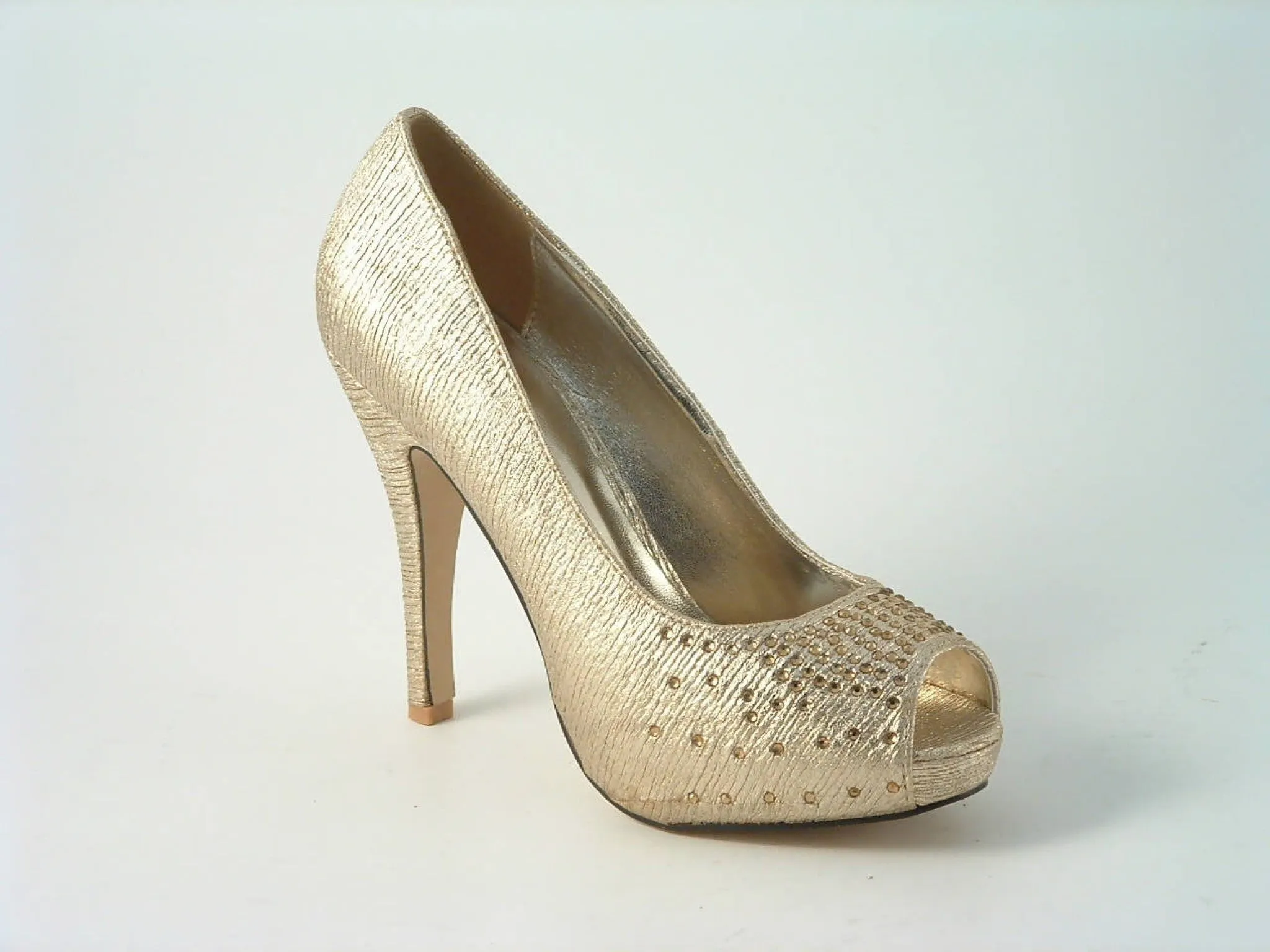 Glitz Shoes Sabatiné Sparkle Peep-toe Shoes