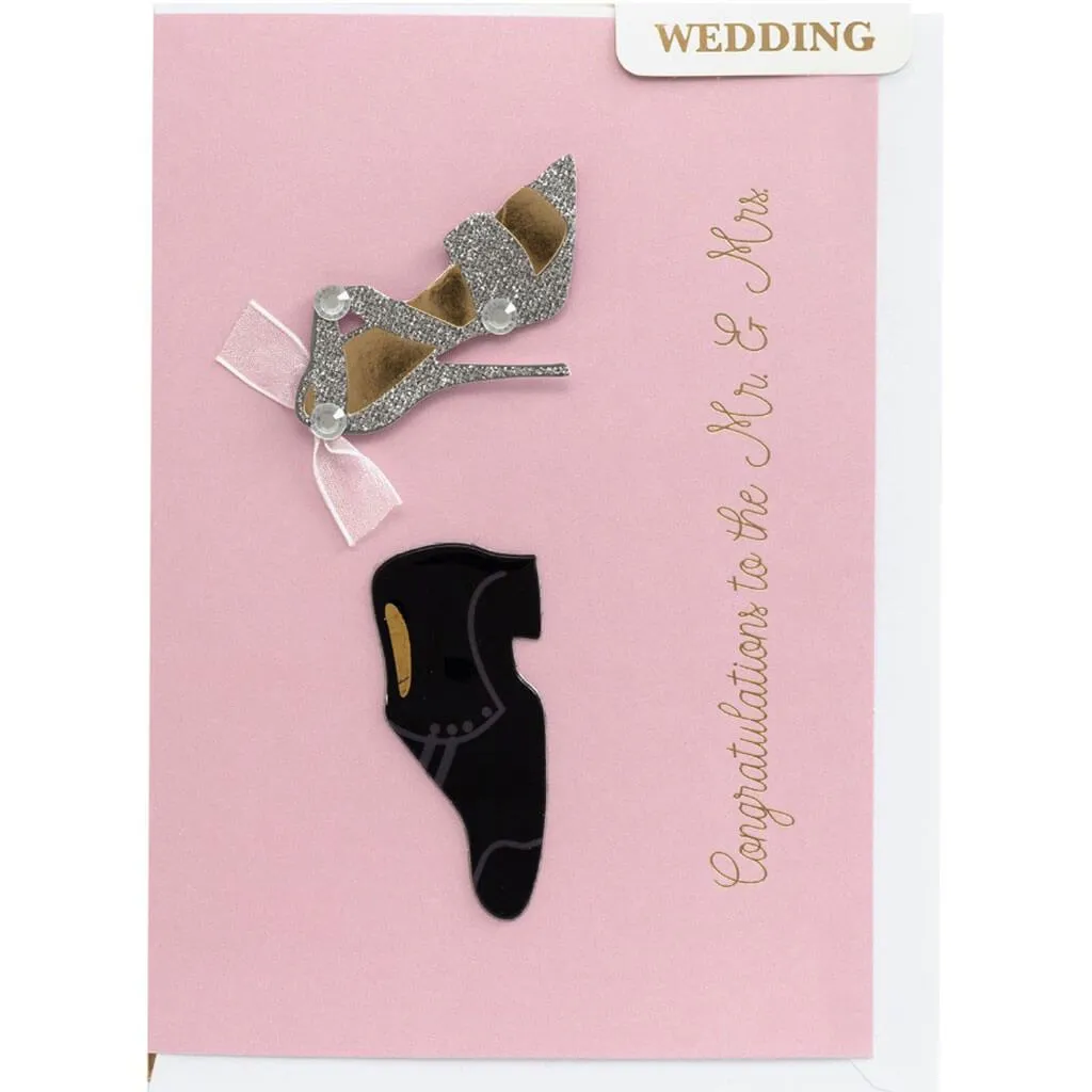 Greeting Card Wedding Shoes