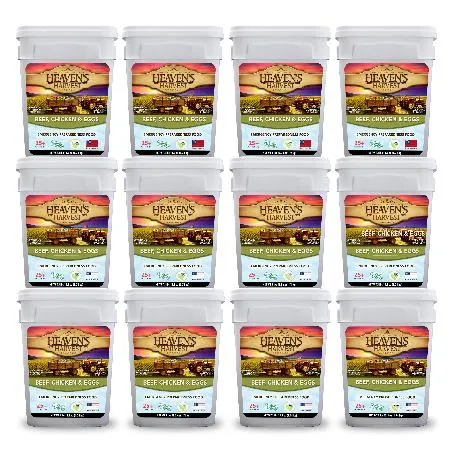 Heaven's Harvest - 12 Month Protein Pack - 1,584 Servings