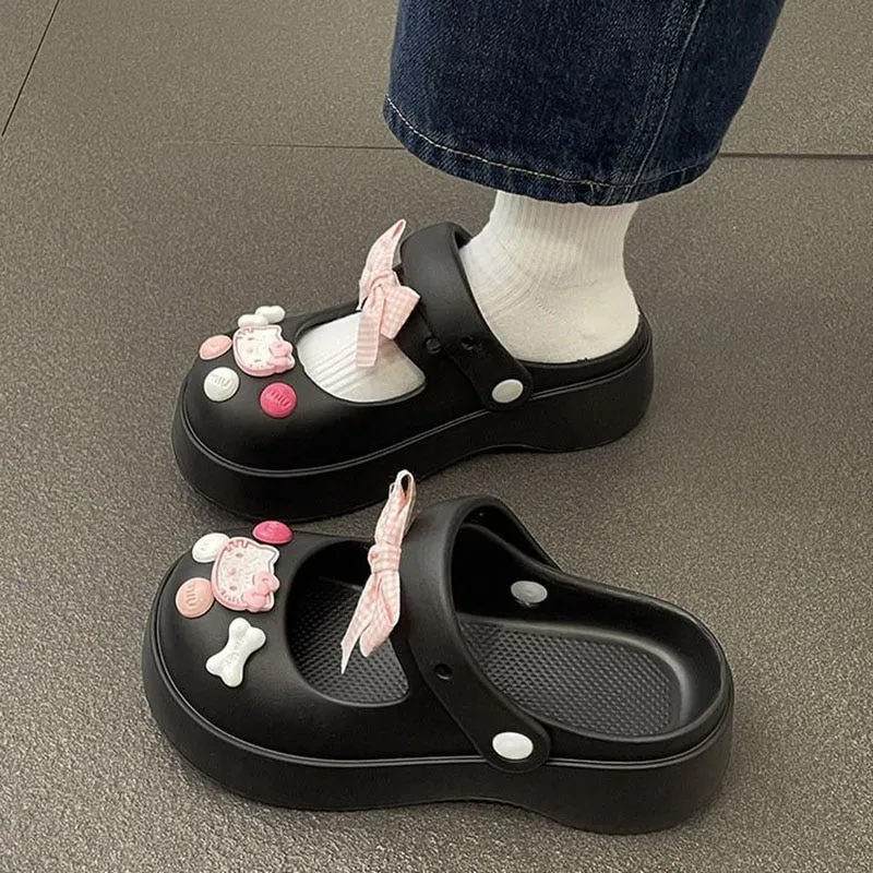 Hello Kitty Mary Jane Slipper Shoes