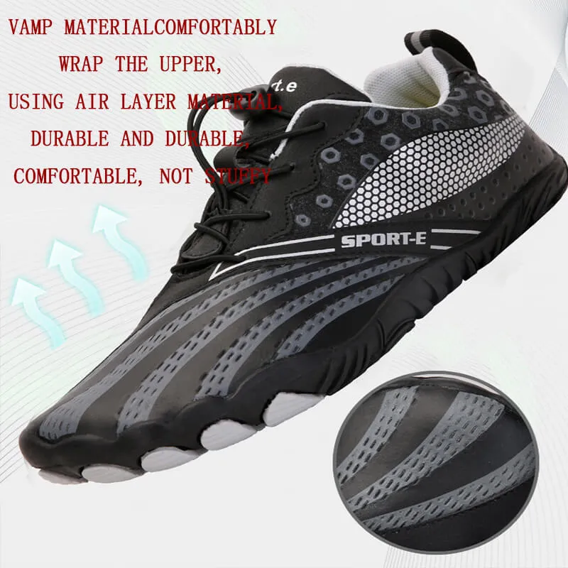 Hiking Shoes Men Outdoor Sports Shoes Non-Slip Breathable Walking Shoes for Outdoor  Walking Climbing Travel Amphibious Wading Shoes