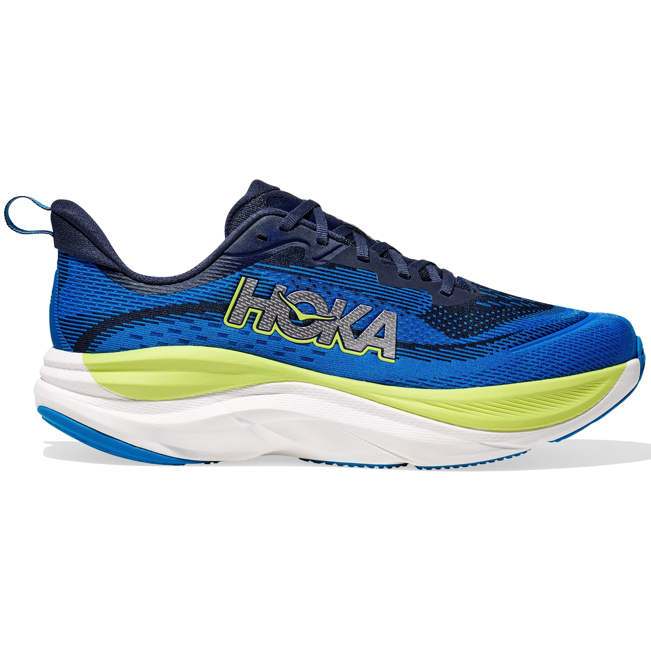 Hoka Men's Skyflow Running Shoes Varsity Navy / Electric Cobalt