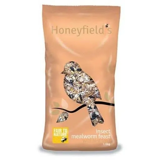 Honeyfield's Mealworm Feast | 1.6kg | Wild Bird Food