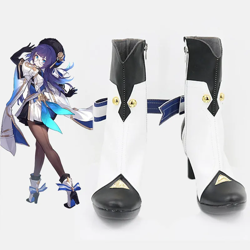 Honkai: Star Rail Pela Cosplay Shoes