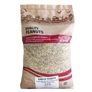 Hutton Mill Kibbled Peanuts Feed for Wild Birds 12.55kg