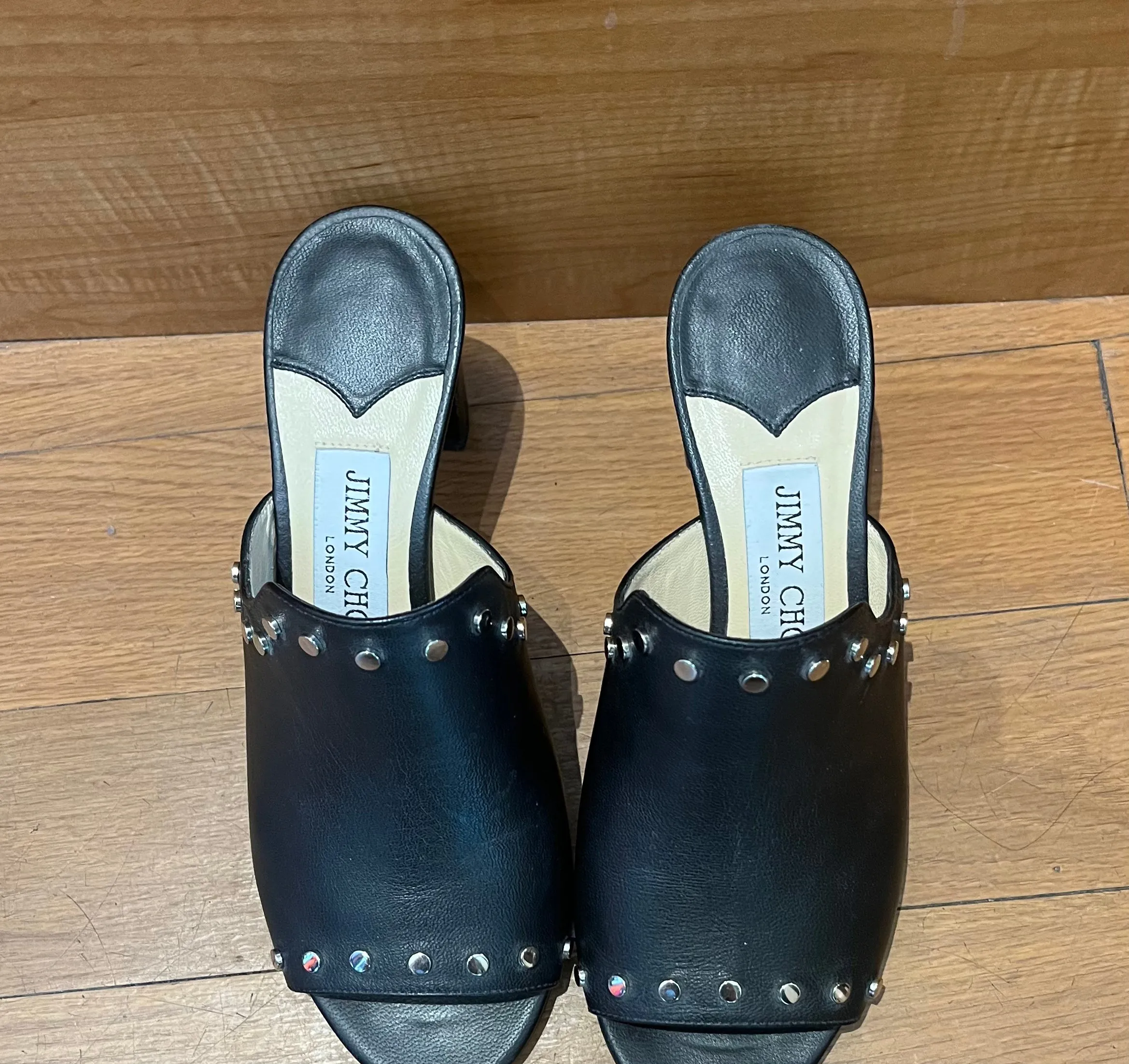 Jimmy Choo Black Heels Size 4.5