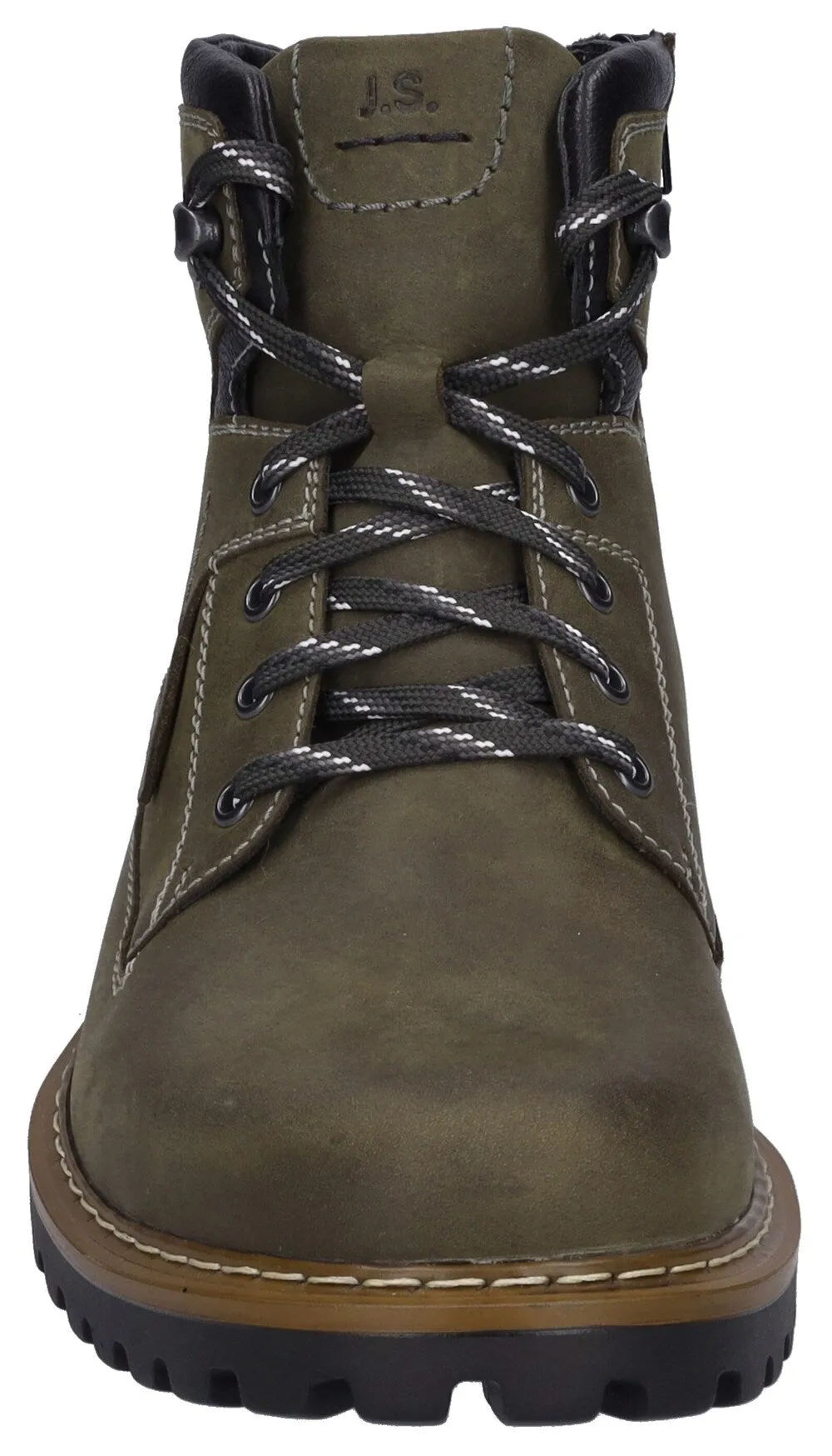 JOSEF SEIBEL lace-up boots, olive