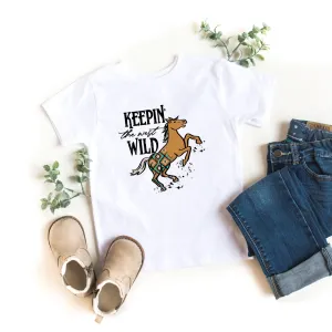 Keepin' the West Wild S/S T-Shirt / White